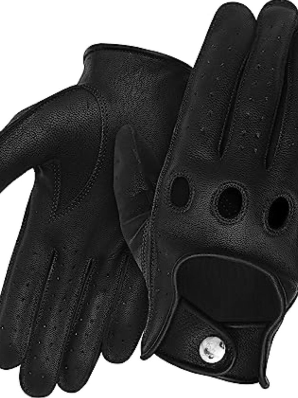 J.A.G. Dark Knight Full-Finger Leather Gloves XS NWT